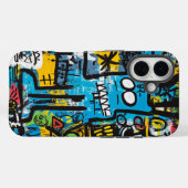 Elektrische relikwie urbane straatkunst telefoonho Case-Mate iPhone case (Achterkant (horizontaal))
