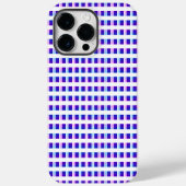 elektrische retro met blauwe en paarse strippen Case-Mate iPhone case (Achterkant)