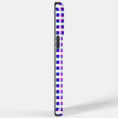 elektrische retro met blauwe en paarse strippen Case-Mate iPhone case (Achterkant / Rechts)