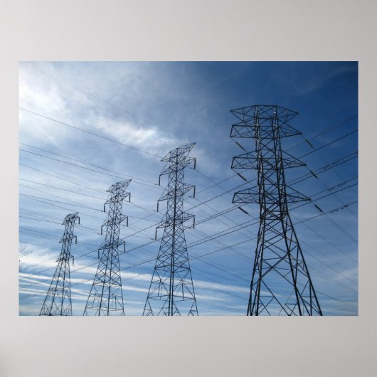 Elektrische reuzen poster (Voorkant)