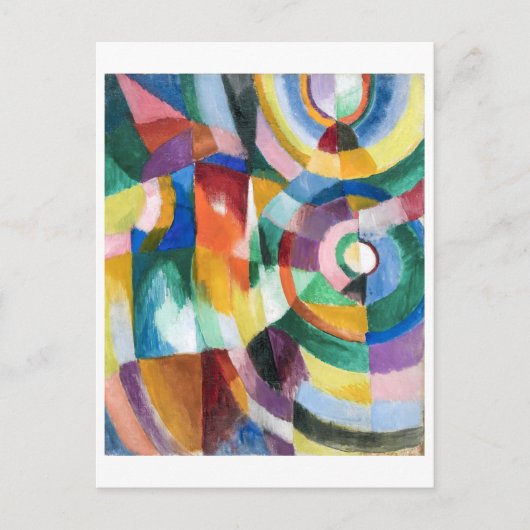 Elektrische rismen | Sonia Delaunay | Briefkaart (Voorkant)