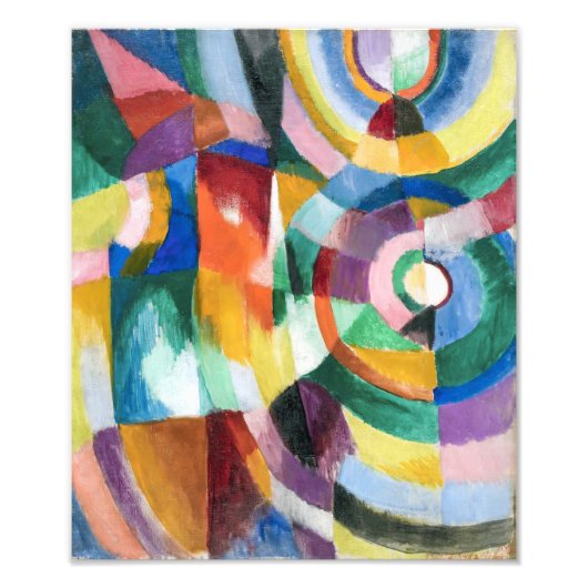Elektrische rismen | Sonia Delaunay | Foto Afdruk (Voorkant)