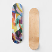 Elektrische rismen | Sonia Delaunay | Persoonlijk Skateboard (Voorkant)