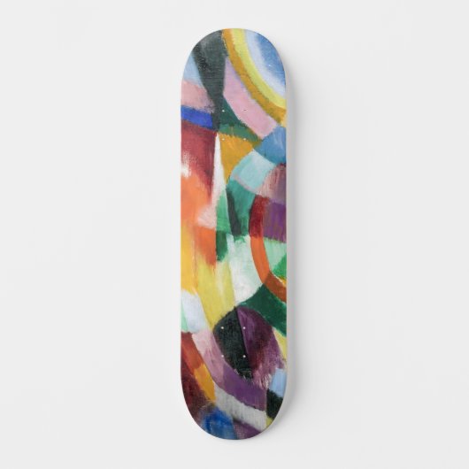 Elektrische rismen | Sonia Delaunay | Persoonlijk Skateboard (Voorkant)