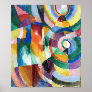 Elektrische rismen   Sonia Delaunay   Poster