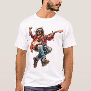 Elektrische Rockster Gitarist T-shirt