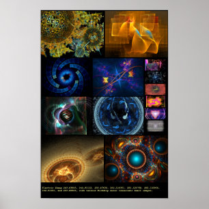 Elektrische schaap + druppel (diverse nr. 12) poster