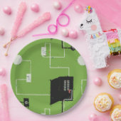 Elektrische schakelingen papieren bordje (Feest)