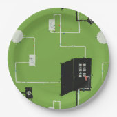 Elektrische schakelingen papieren bordje (Voorkant)