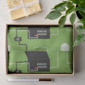 Elektrische schakelingen tissuepapier (Geschenk)