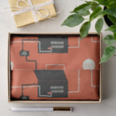 Elektrische schakelingen tissuepapier (Geschenk)