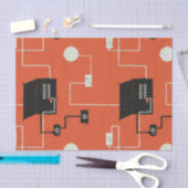 Elektrische schakelingen tissuepapier (Craft)
