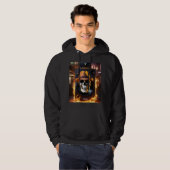 Elektrische schedel hoodie (Voorkant volledig)