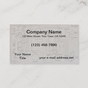 Elektrische schema's visitekaartje