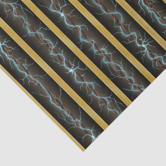 Elektrische Schok Industriële Fantasie Messing Str Tissuepapier (Detail)