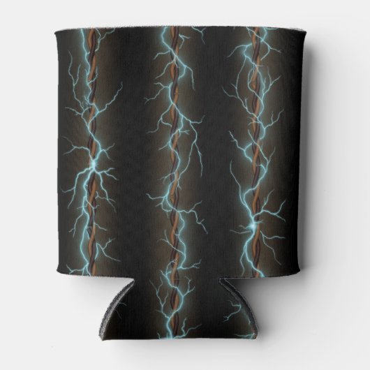 Elektrische Schok Industriële Grunge Blikjeskoeler (Voorkant)