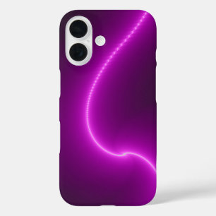 Elektrische schokfractale iPhone-draagtas iPhone 16 Hoesje