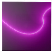 Elektrische schokfractale Tegel Tegeltje (Voorkant)