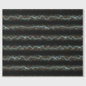 Elektrische schokgefrêleerde  draden cadeaupapier (Vlak)