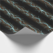 Elektrische schokgefrêleerde  draden cadeaupapier (Hoek)