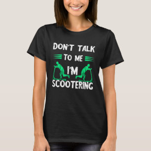 Elektrische Scooter Driving E Scooter T-shirt
