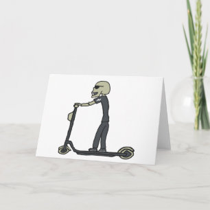 Elektrische scooter voor e-scooter kaart