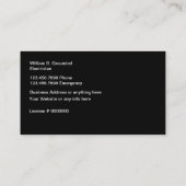 Elektrische service Modern Visitekaartje (Achterkant)