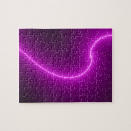Elektrische shock Fractal Difficult Puzzle Legpuzzel (Horizontaal)