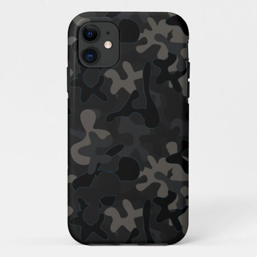 Elektrische Signature Camo Case-Mate iPhone Case (Achterkant)