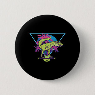 Elektrische Skateboard Moderne Zwevende T-rex Retr Ronde Button 5,7 Cm