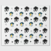 Elektrische Skies: Cloud Thunder inpakpapier. " Cadeaupapier (Vlak)