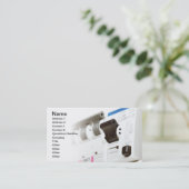 Elektrische smeltveiligheden visitekaartje (Staand voorkant)