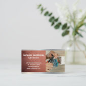 Elektrische snijdraden visitekaartje (Staand voorkant)