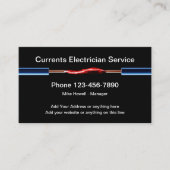 Elektrische spoeldraad visitekaartje (Voorkant)