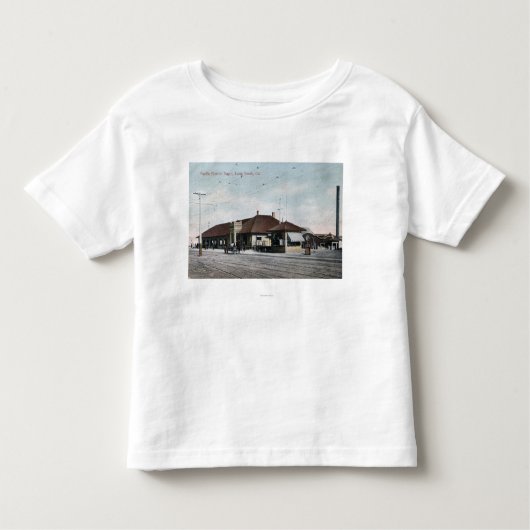 Elektrische spoorweg kinder shirts (Voorkant)