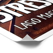 Elektrische spoorweg Stresa-Mottarone, Italië,  Poster (Hoek)