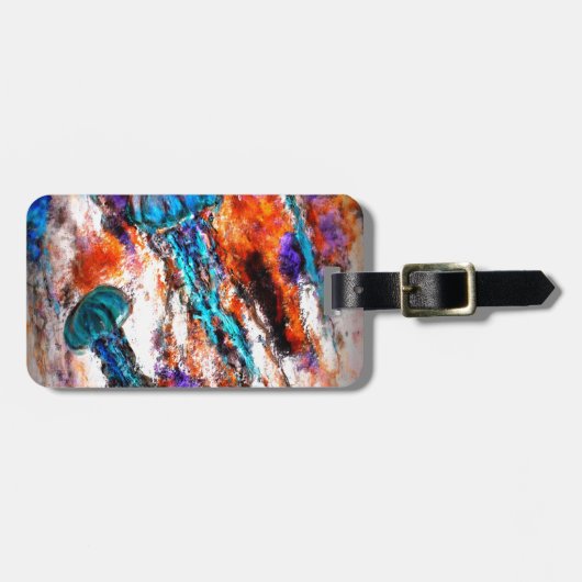 Elektrische sprint voor kwallen bagagelabel (Voorkant horizontaal)