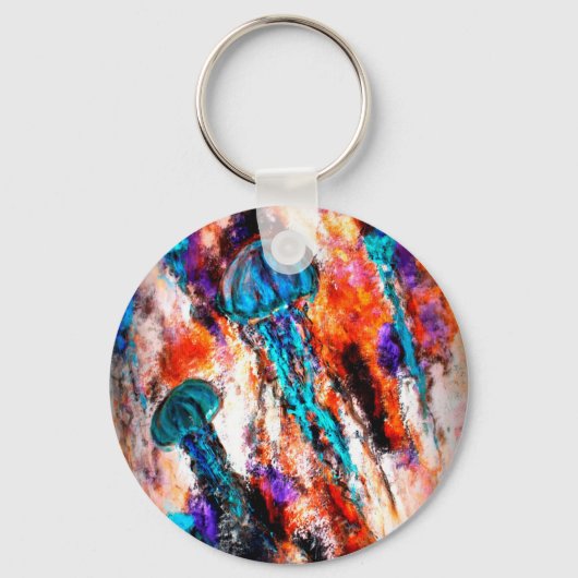 Elektrische sprint voor kwallen sleutelhanger (Voorkant)