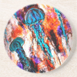 Elektrische sprint voor kwallen zandsteen onderzetter