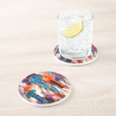 Elektrische sprint voor kwallen zandsteen onderzetter (Zijkant)