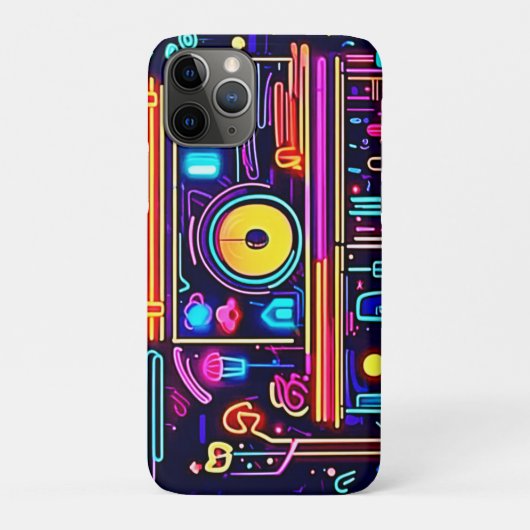 elektrische stadspuls Case-Mate iPhone case (Achterkant)