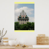 Elektrische stadsverhoging poster (Keuken)