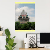 Elektrische stadsverhoging poster (Thuiskantoor)