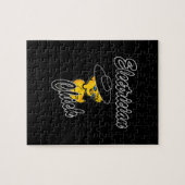 Elektrische steen #4 legpuzzel (Horizontaal)