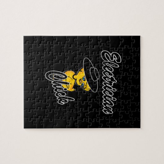 Elektrische steen #4 legpuzzel (Horizontaal)