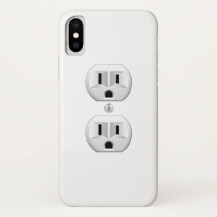 Elektrische stekker klikt u op Kleurdecor aanpasse Case-Mate iPhone Case