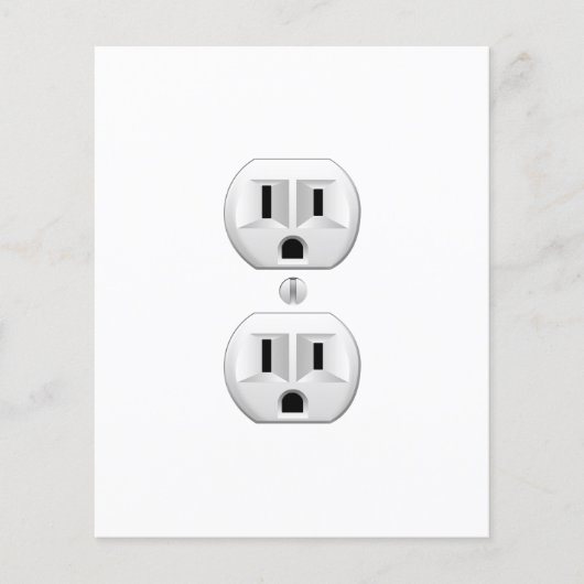 Elektrische stekker klikt u op Kleurdecor aanpasse Flyer (Voorkant)