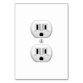 Elektrische stekker klikt u op Kleurdecor aanpasse Kaart (Voorkant)