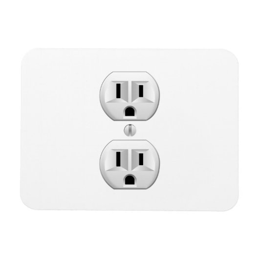 Elektrische stekker klikt u op Kleurdecor aanpasse Magneet (Horizontaal)