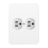 Elektrische stekker klikt u op Kleurdecor aanpasse Magneet (Verticaal)